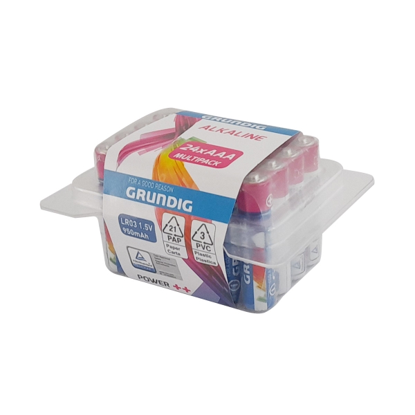 GRUN-ALKLR03/24 ΑΛΚΑΛΙΚΗ ΜΠΑΤΑΡΙΑ GRUNDIG LR03 / AAA